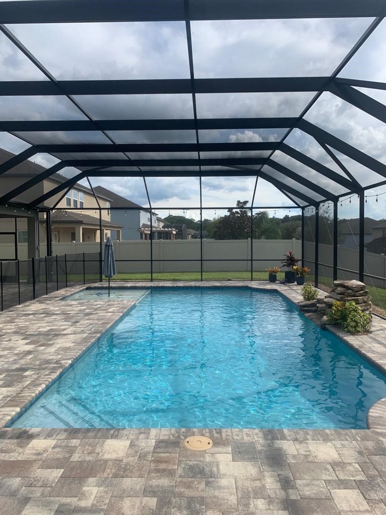 pool serviced by peters pool services