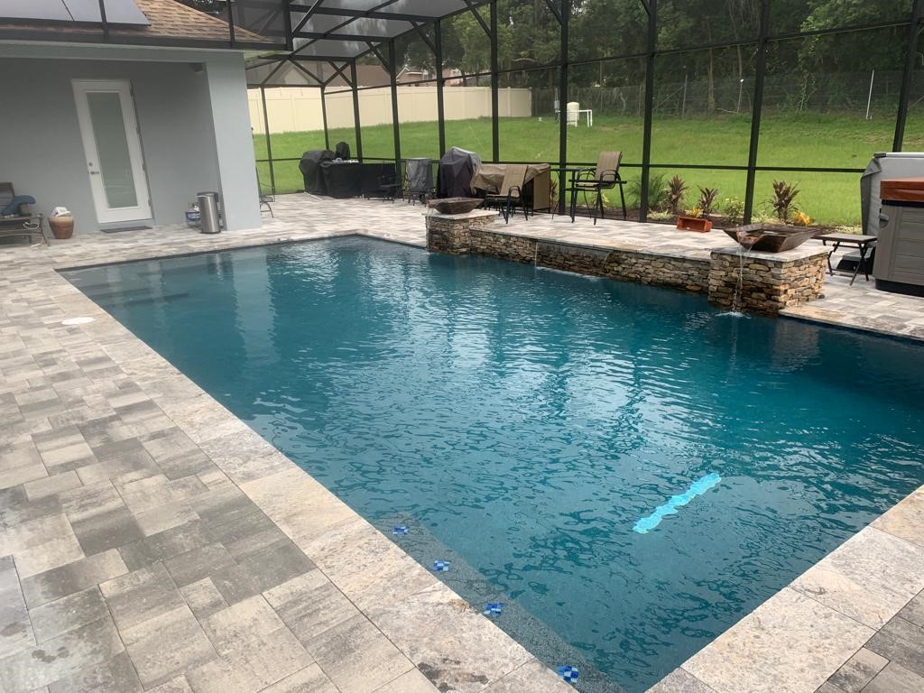 pool serviced by peters pool services